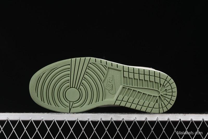 Nike Travis Scott x Fragment Design x Air Jordan 1 Low OG SP AJ1 Retro Sneakers - DM7866-017