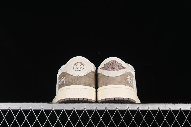 Nike Travis Scott x Fragment Design x Air Jordan 1 Low OG SP AJ1 Retro Sneakers - JH6089-001