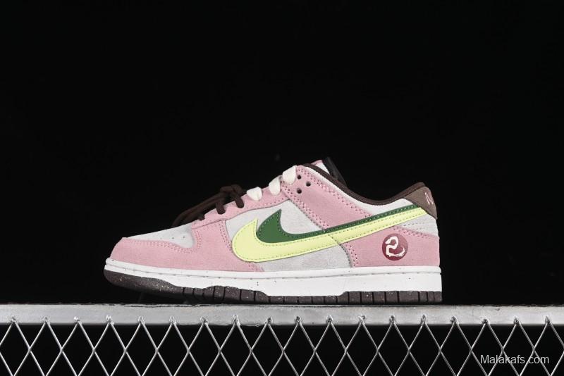 Nike Dunk Low 85 Double Swoosh Series Year of the Snake SB Low-Top Casual Skate Shoes - HV1799-161