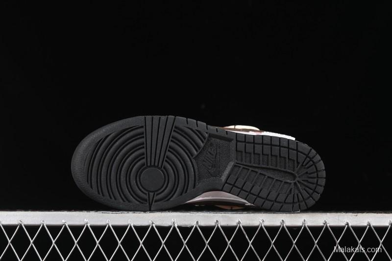 Nike Dunk Low Panda Prank Special Edition Heartbeat Mail Casual Sneakers - CW1590-100