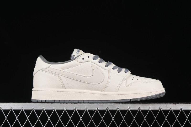 Nike Travis Scott x Fragment Design x Air Jordan 1 Low OG SP AJ1 Low Top Casual Sneakers - DM6688-607