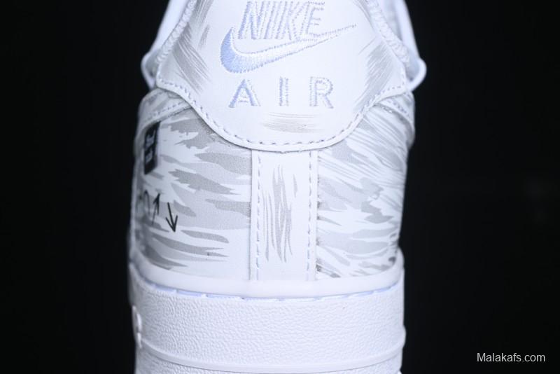 Nike Air Force 1 '07 Low Lace-Up Casual Sneakers with Full-Length Air Cushion - ZH0316-049
