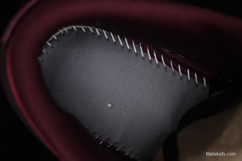 Nike Air Jordan 1 Low AJ1 Black Wine Red Metallic Wings DB6491-600