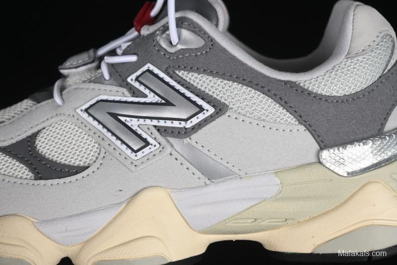 New Balance 9060 Series Hook and Loop Kids Sneakers - PV9060GRY