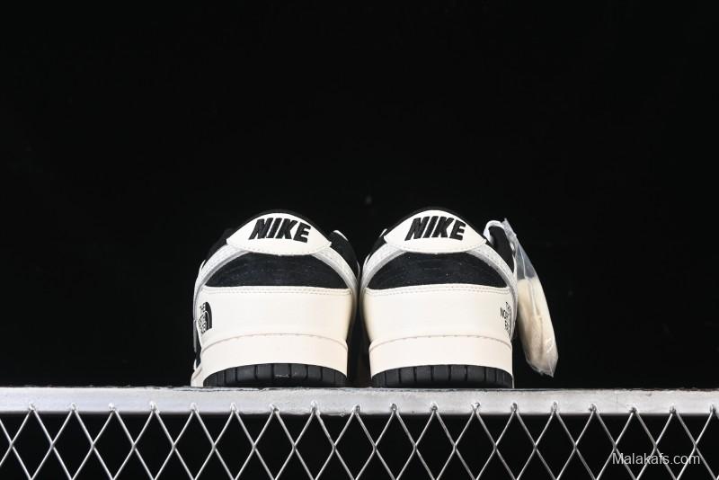 Nike SB Dunk Low The North Face x CDG Anniversary Customized Low-Top Casual Skate Shoes - BB7518-006