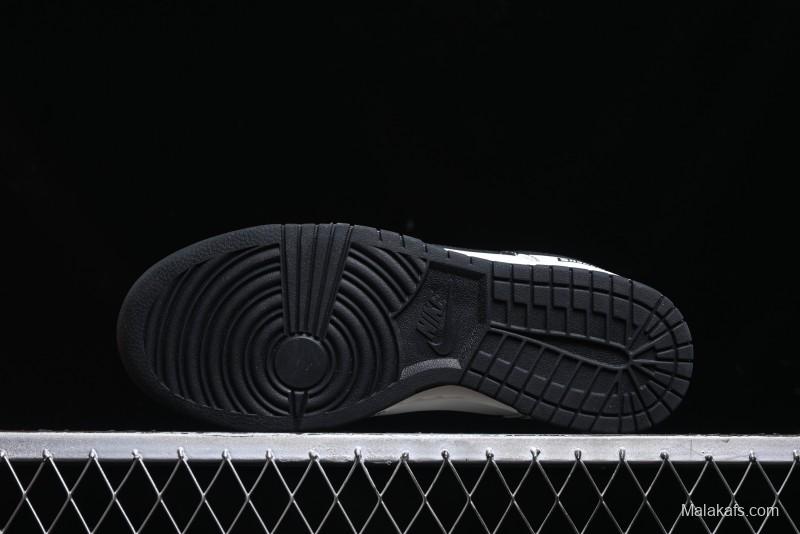 Nike Dunk Low Retro Panda Oxidized Vintage High Street Casual Sneakers - DD1391-100