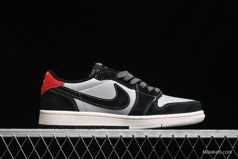 Nike Travis Scott x Fragment Design x Air Jordan 1 Low OG SP AJ1 Sneakers - SJ2068-133