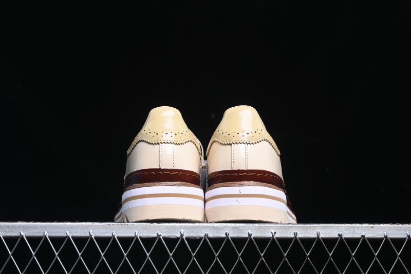 Adidas Superstar Clot Collaboration JQ6117 Preppy Style Shell Toe Casual Sneakers with Perforated Leather Upper - JQ6117