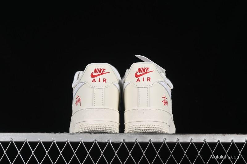 Nike Stussy x Air Force 1 '07 Low Casual Sneakers - ZH0316-047