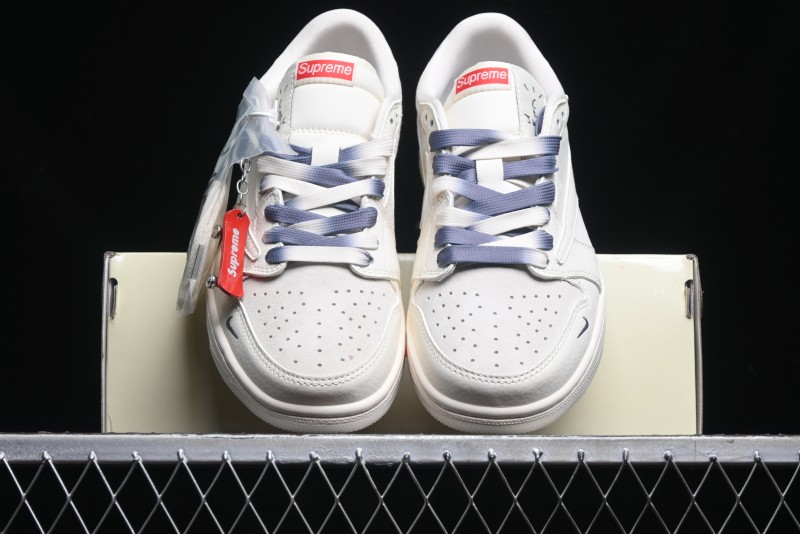 Nike Travis Scott x Fragment Design x Air Jordan 1 Low OG SP AJ1 Sup Collaboration - BB7518-001