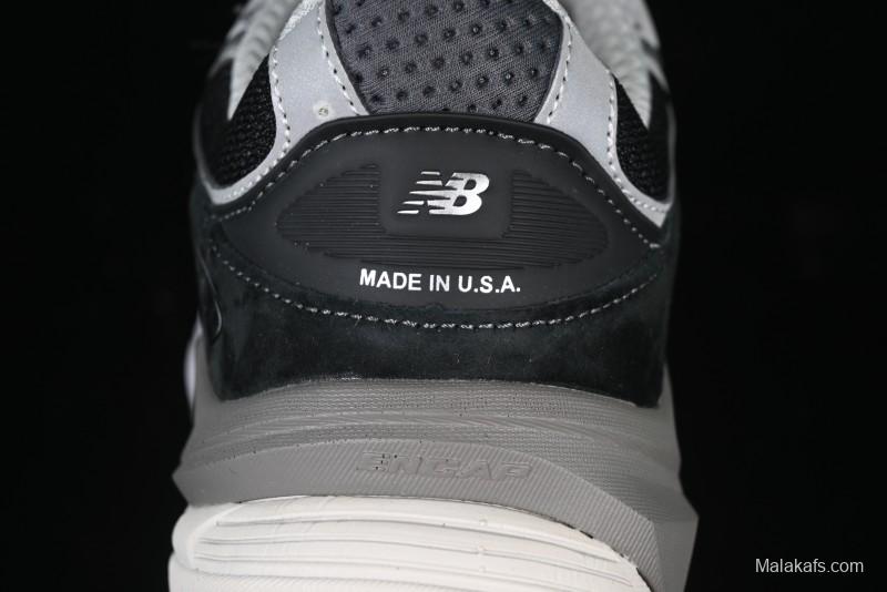 New Balance 990 Series Premium Retro Running Shoes with Carbon Fiber Midsole - M990BK6