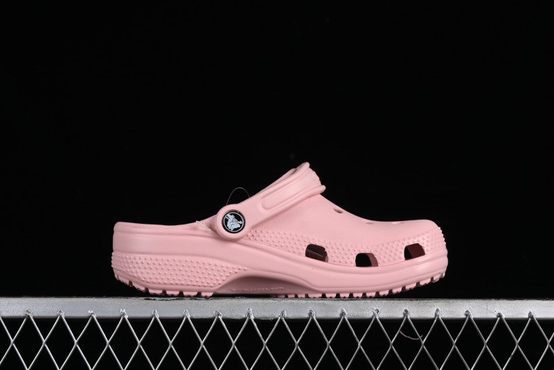 Crocs Classic Clog Quartz Pink Two-Way Beach Sandals with Ventilation Holes - B.D4