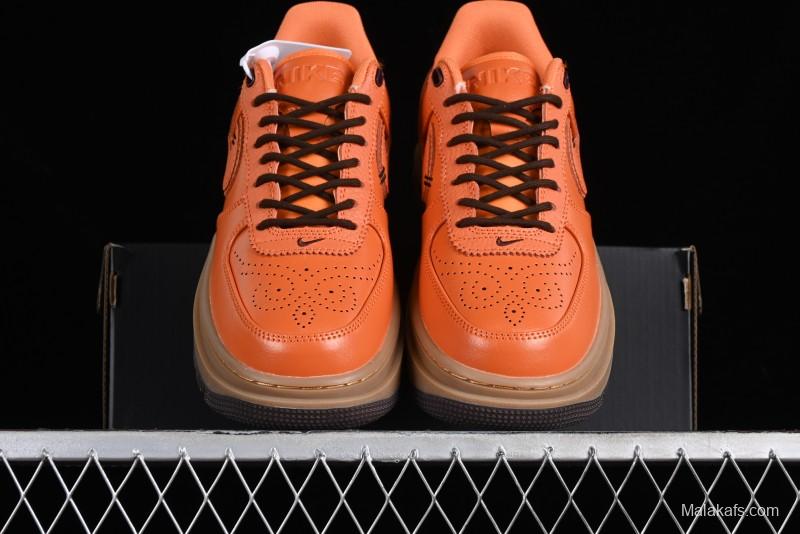 Nike Air Force 1 Low Luxe Casual Sneakers with Thick Sole and Waterproof Design - DM2451-800