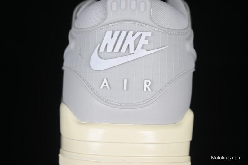 Nike Air Jordan 4 Remastered Sneakers with Textile Mesh Leather and Suede Upper - FQ7940-001