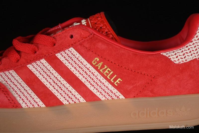 Adidas Originals Gazelle Indoor JI2756 Retro Casual Slip-Resistant Wear-Resistant Low-Top Sneakers