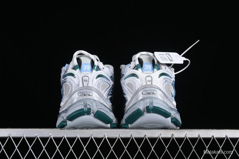 Balenciaga Runner Kith Four Color Retro Casual Shoes - W3RMU9034