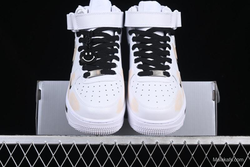 Nike Air Force 1 '07 Mid Broken Hook Spray Paint Anime Theme Casual Sneakers - ZH0316-058