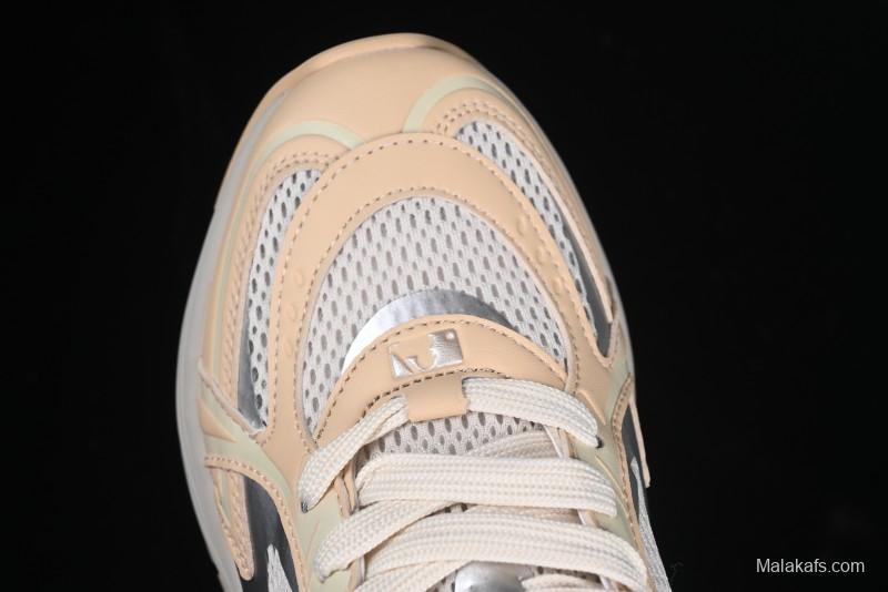 New York Yankees MLB Bigball Chunky Curve Thick Sole Casual Running Shoes - 3ARNSPL4N50BGS