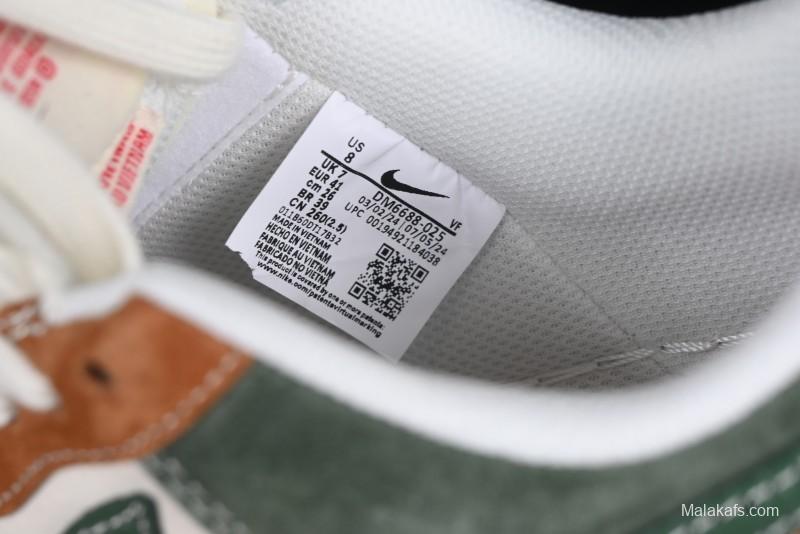 Nike Air Force 1 '07 Low Supreme Year of the Snake Limited Edition Green Brown Double Swoosh Casual Sneakers - DM6688-025