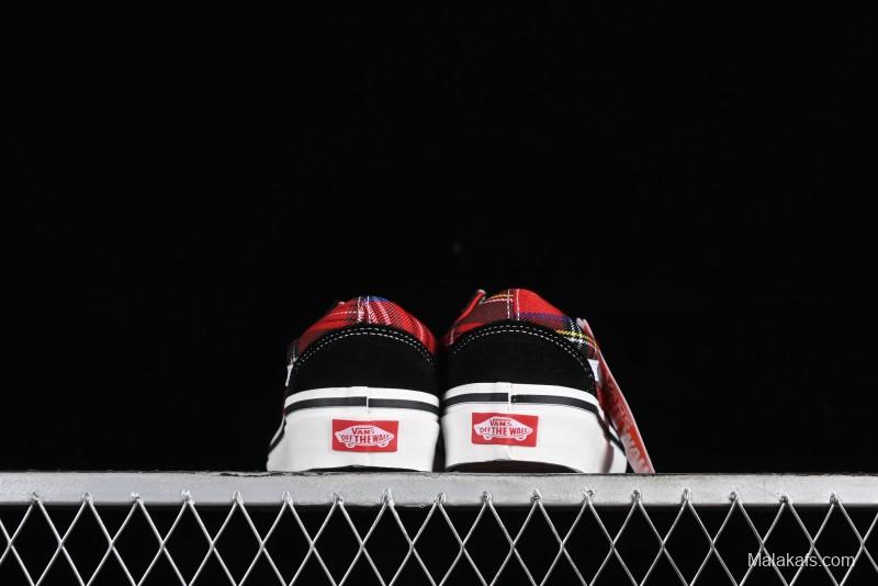 Vans Old Skool 36 DX Anaheim Collection Checkered Low-Top Canvas Sneakers - VN0A38G2PXC