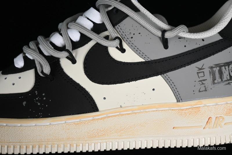 Nike Air Force 1 '07 Low Custom Hand-Painted Anime Theme Casual Sneakers with Strap - ZH0316-015