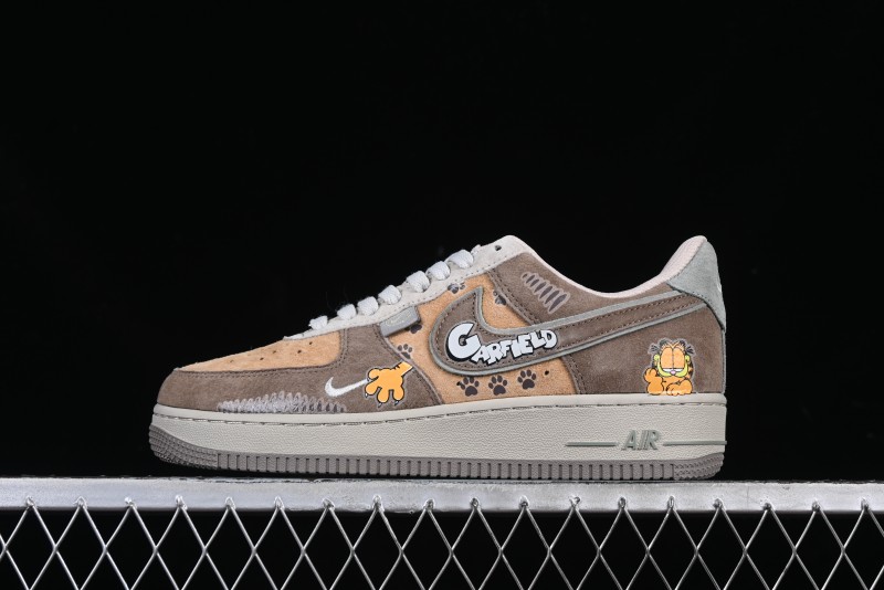 Nike Air Force 1 '07 Low Garfield Casual Sneakers - CD1212-333