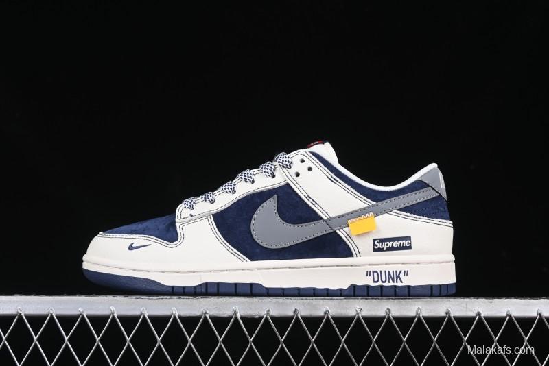 Nike SB Dunk Low Stussy Anniversary Edition Customized Low-Top Casual Sneakers - DM6868-035