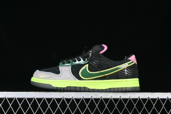 Nike Dunk Low "What The Ducks" Oregon Ducks Football Team Low-Top Casual Sneakers - HV1454-001