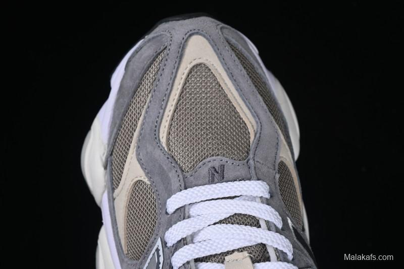 New Balance NB9060 Series Retro Casual Running Shoes with ABZORB Cushioning - U9060LBA