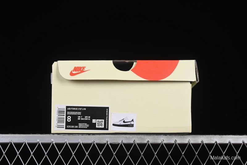 Nike Air Force 1 '07 Low Stussy Collaboration Beige Grey Jade Sole Low-Top Casual Sneakers - XZ6188-196