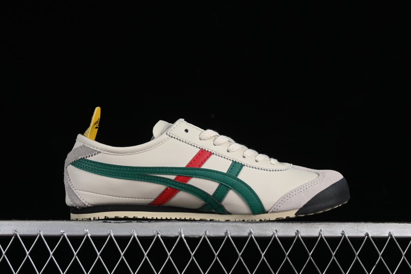 Onitsuka Tiger Mexico 66 Low-Top Leather Casual Running Shoes - DL408-1684