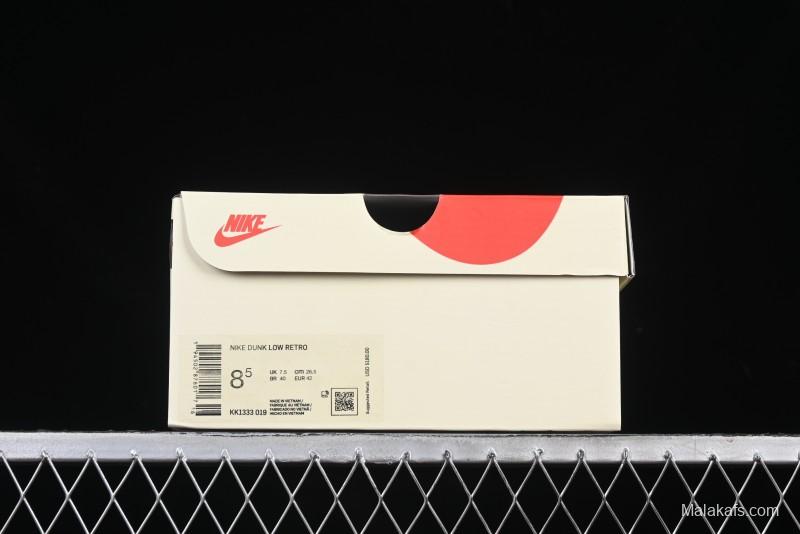 Nike SB Dunk Low The North Face Year of the Snake Grey White Grey Swoosh Anniversary Custom Low-Top Casual Skate Shoes - KK1333-019