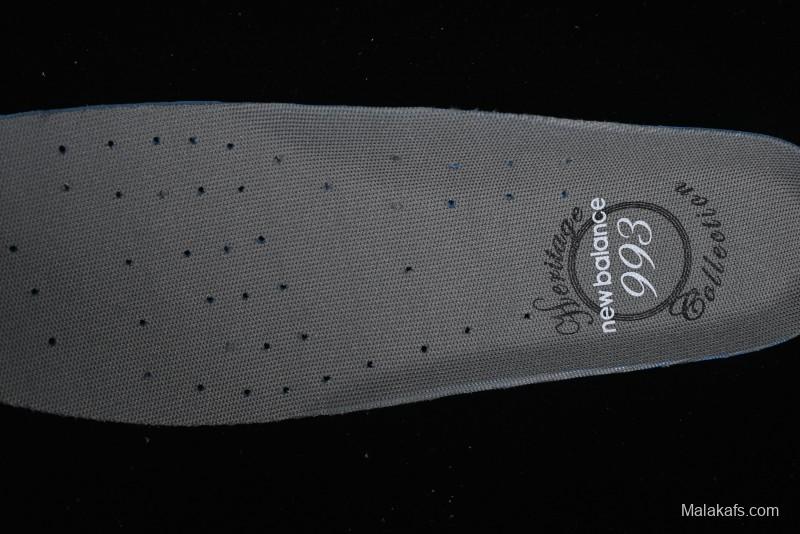 New Balance Made In USA M993 Series Classic Retro Casual Running Shoes - MR993BK