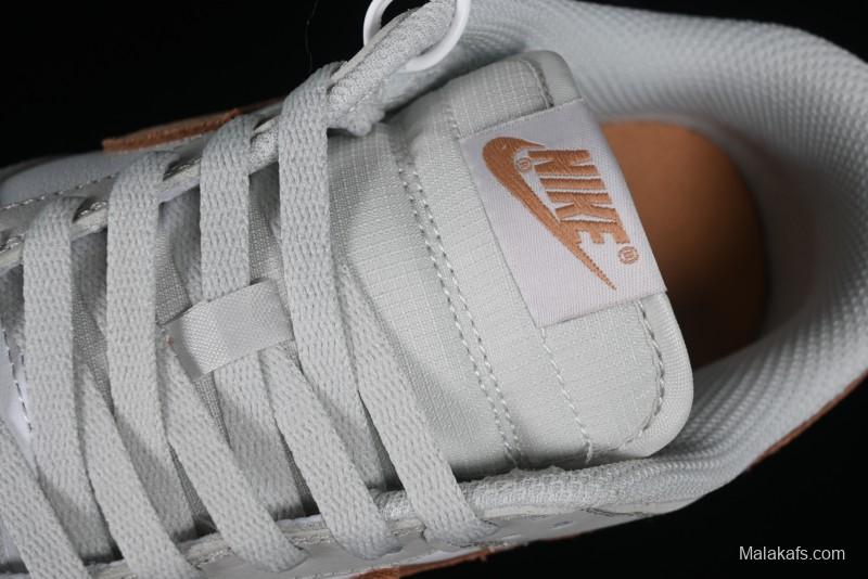 Nike Dunk Low SB Casual Sneakers in Phantom/Khaki Colorway - FJ4188-001