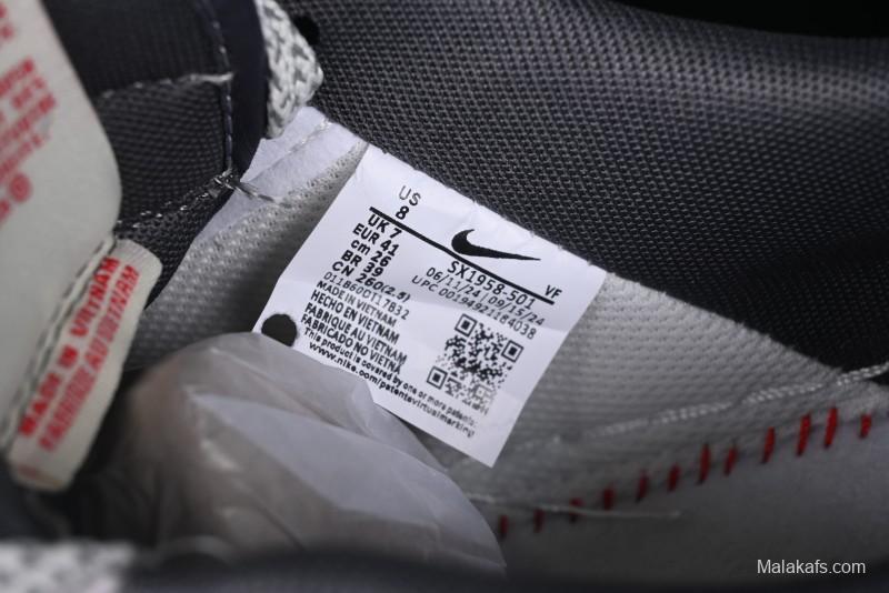 Nike Air Force 1 '07 Low Stussy Collaboration Pig Skin Swoosh Logo Low-Top Casual Sneakers - XS1958-501