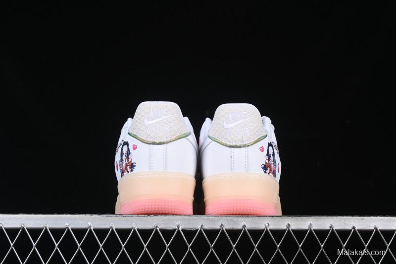 Nike Air Force 1 '07 Low Empress Snake Princess One Piece Boa Hancock Casual Sneakers - FZ5741-119