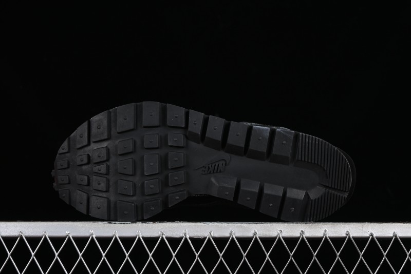 Nike Sacai VaporWaffle 3.0 Deconstructed Sneakers with Overlapping Swoosh and Double Tongue - CV1363-105