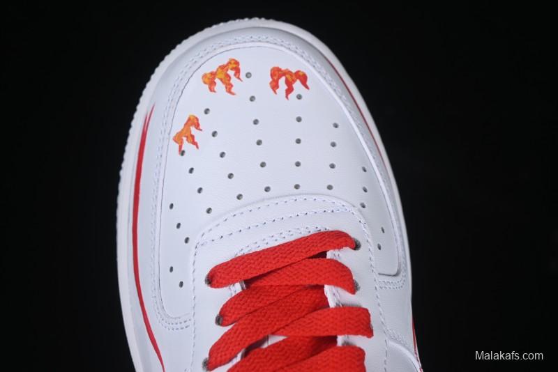 Nike Air Force 1 '07 Low Casual Sneakers with Built-in Full-Length Air Cushion - CW2288-111