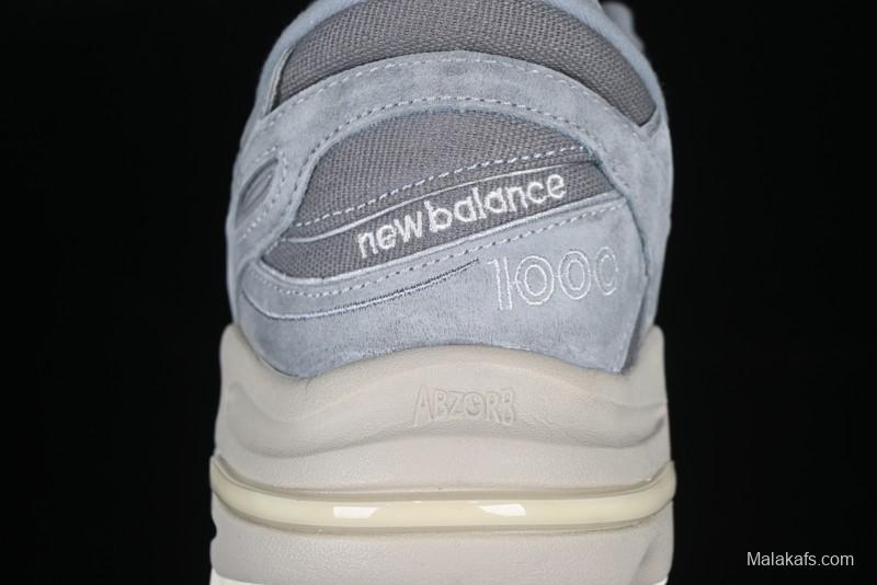 New Balance 1000 Series Retro Dad Style Low-Top Casual Running Shoes - M1000KQ