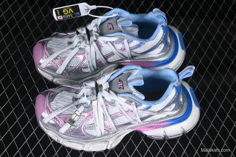 Balenciaga Phantom Sneaker 3XL Trendy Running Shoes with Transparent Heel Strap - W3XCH9145