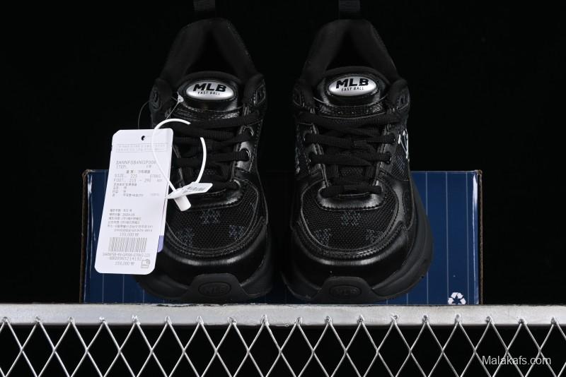 New York Yankees NY MLB Fast Ball Classic Monogram 24SS Retro Casual Running Shoes - 3ARNFSB4N07BKS
