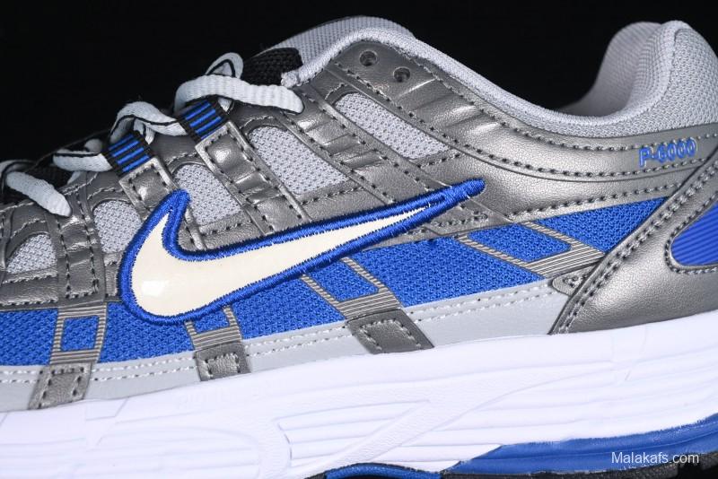 Nike P-6000 PRM Retro Casual Dad Shoes with Layered Design and Lightweight Construction - BV1021-006