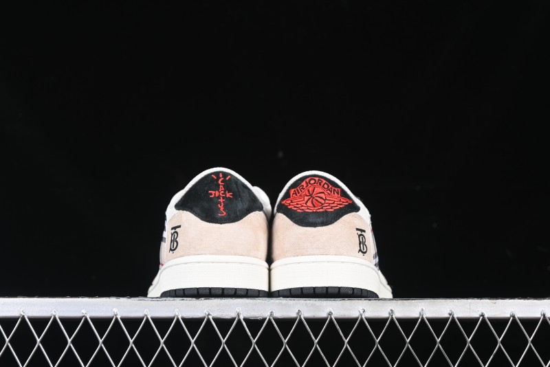 Nike Travis Scott x Fragment Design x Air Jordan 1 Low OG SP AJ1 Low Top Casual Sneakers - DM7866-049