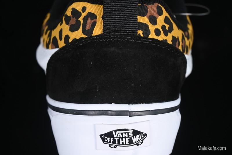 Vans Knu Skool Low Top Casual Sneakers in Leopard Print - VN000CR5CJK