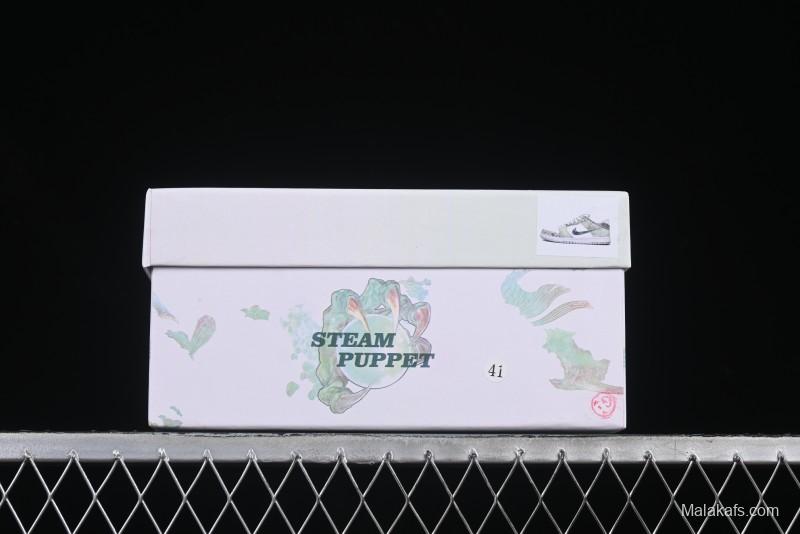 Nike Dunk Low CNY Year of the Dragon Limited Edition New Chinese Style Custom Steam Puppet - Third Prince White Aobing SB Low-top Casual Sneakers - DV0831-101