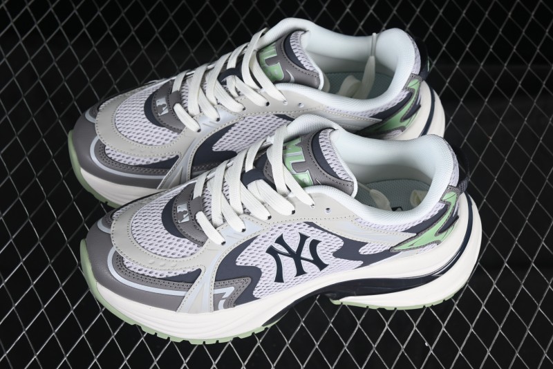New York Yankees MLB Bigball Chunky Curve Thick Sole Casual Running Shoes - 3ARNSPL4N50GRS