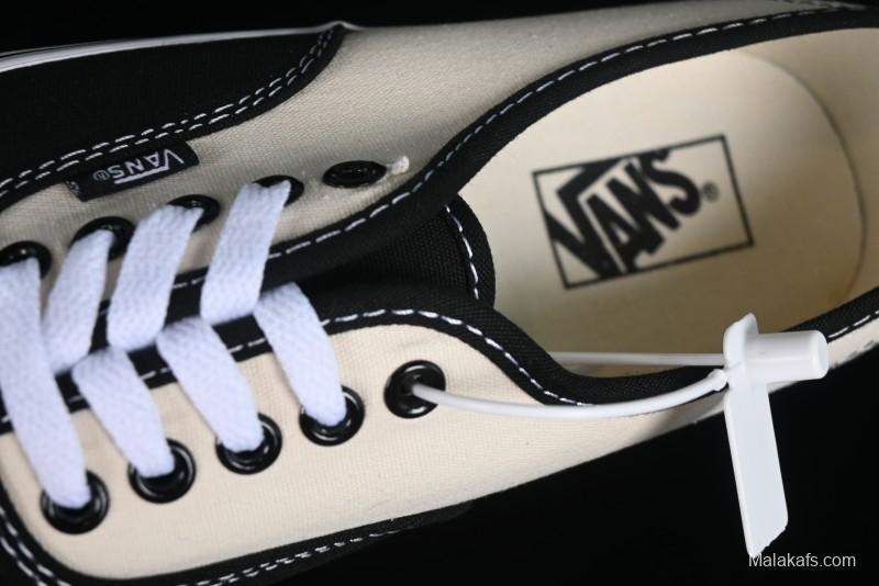 Vans Authentic Peace Dove Series Classic Canvas Patchwork Low-Top Skate Shoes - VN0009VBPB