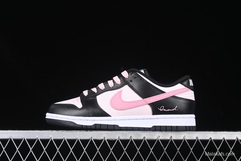 Nike SB Dunk Low Casual Skate Shoes in Blackberry Pink - CW1590-100