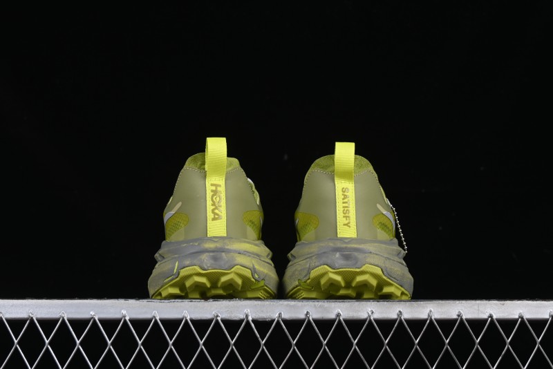 HOKA ONE ONE Satisfy Running Mafate Trail Low Top Cushioned Outdoor Hiking Shoes - 1157050 SLFR