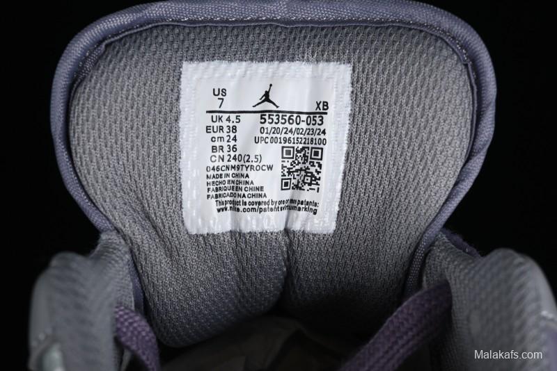 Nike Air Jordan 1 Low AJ1 Retro Basketball Shoes with Panda Mischief Modern Floral Design - 553560-053